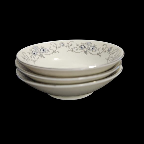 Johann Haviland Bavaria Germany Blue Garland Fruit Bowls Set of 3 - Picture 4 of 6